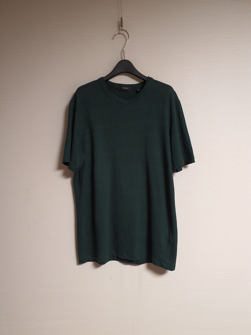 띠어리 남성  theory 린넨 티셔츠 s  사이즈  정품