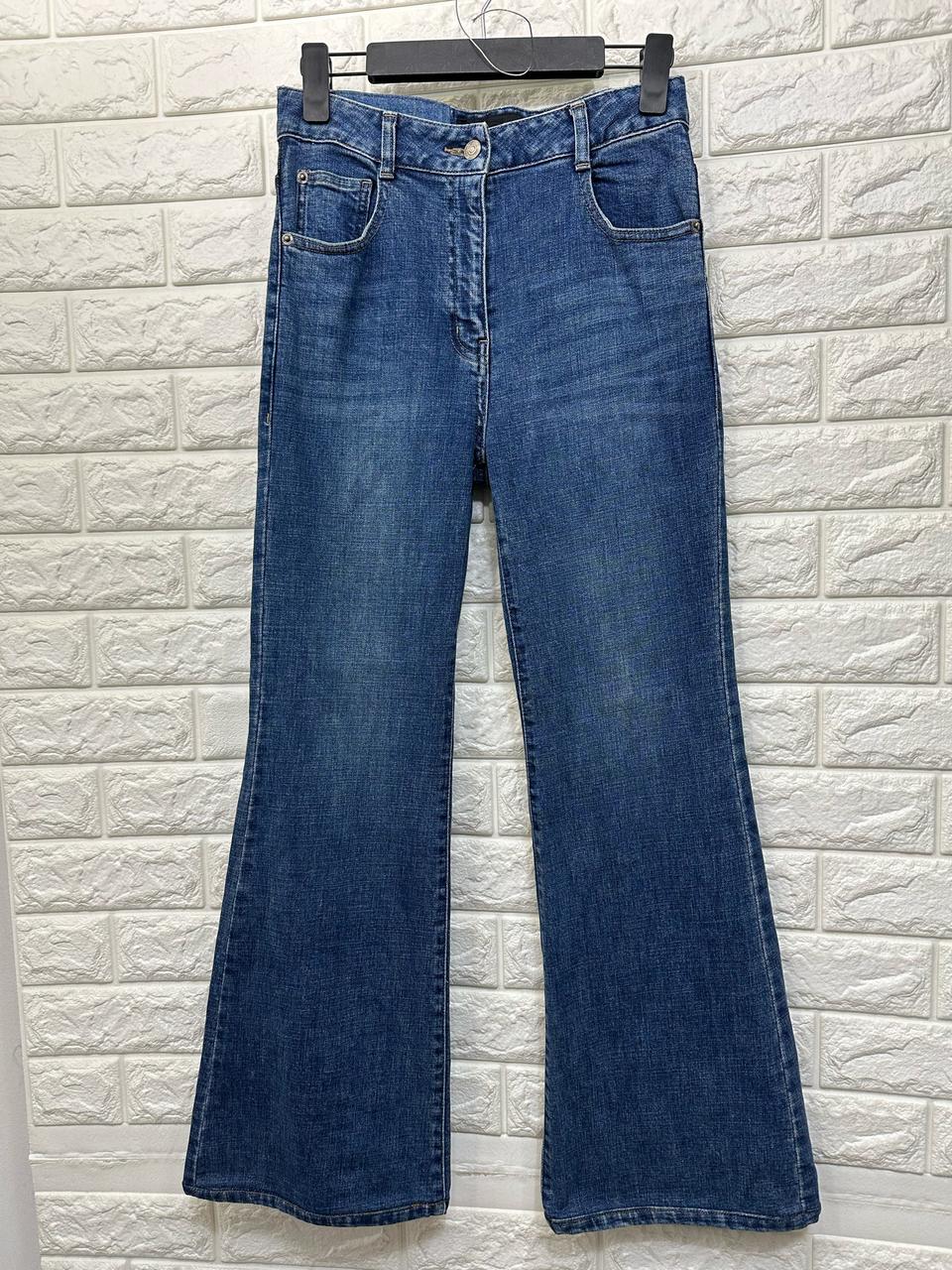 보브 워시드 부츠컷 데님팬츠 64