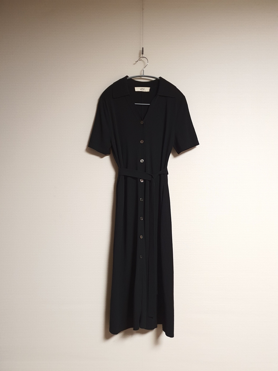 아떼 바네사브루노 버튼업 니트 원피스 프리사이즈 정품 