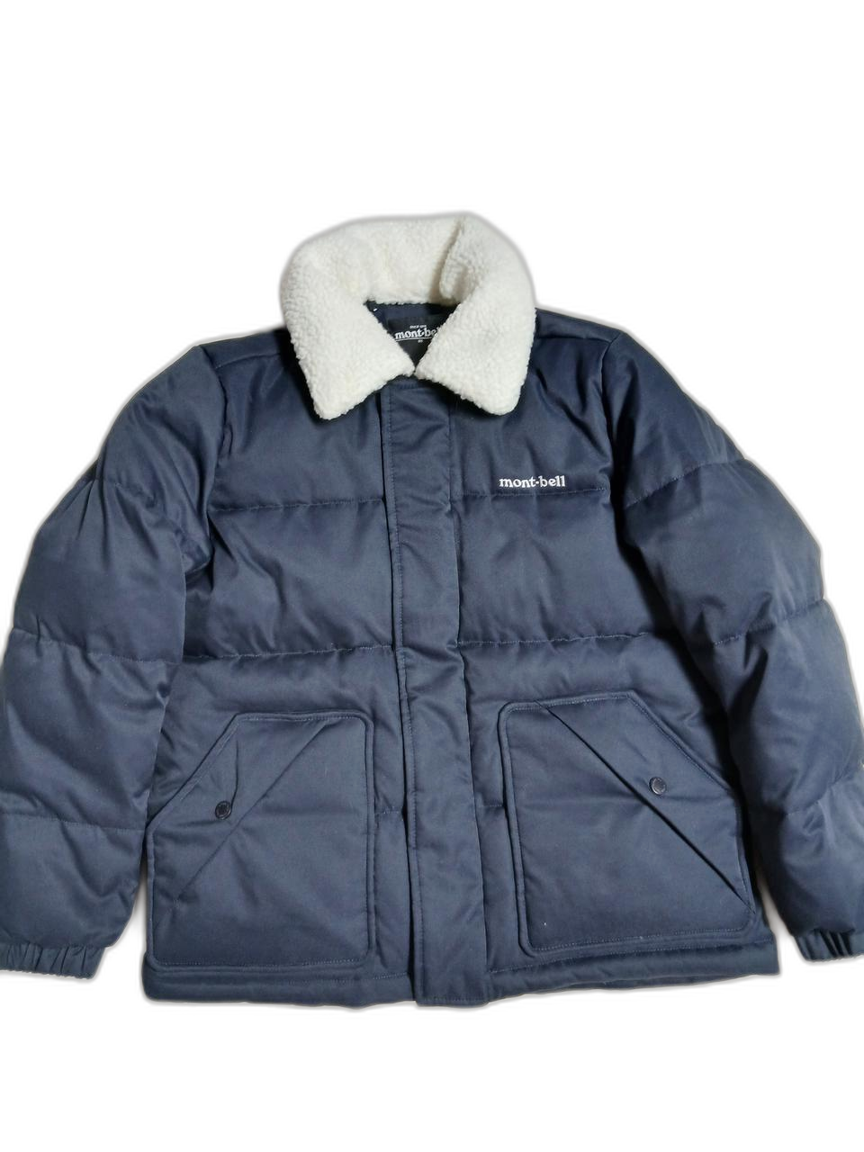 몽벨 패딩90 네이비