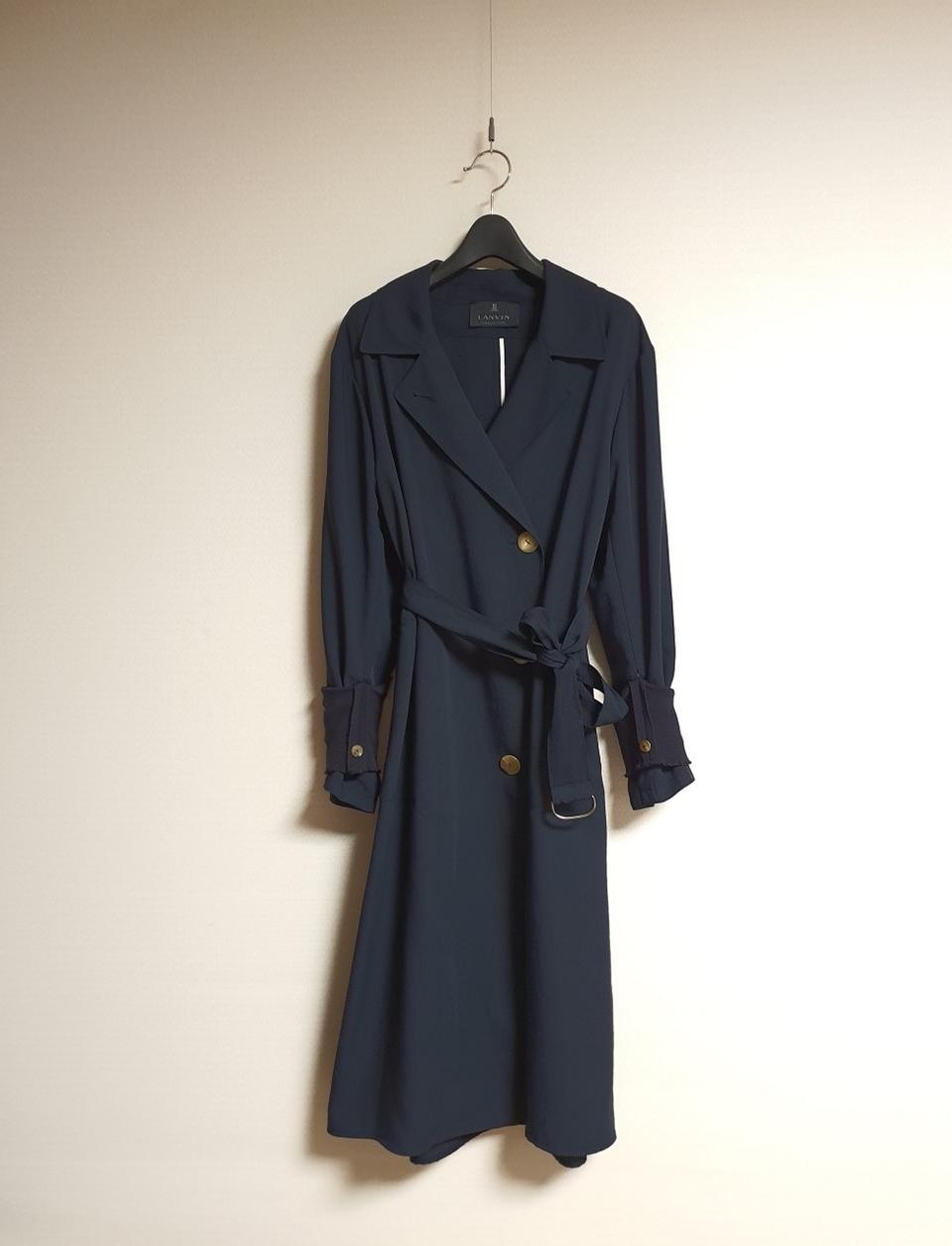 랑방컬렉션 소매 투웨이 트렌치 자켓 55~66사이즈 정품 