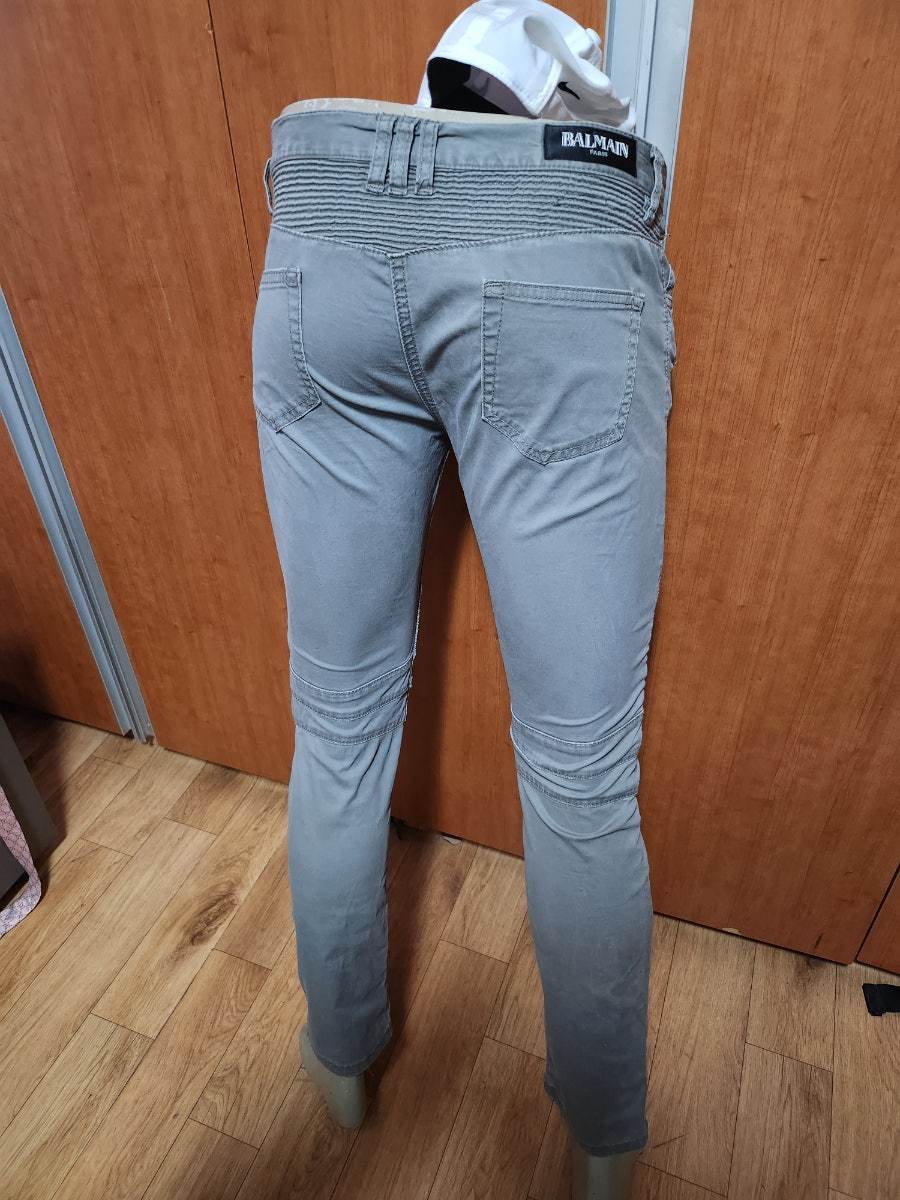 BALMAIN발망스판바지L입니다만실측및착장고려약28에서30정도봄가을