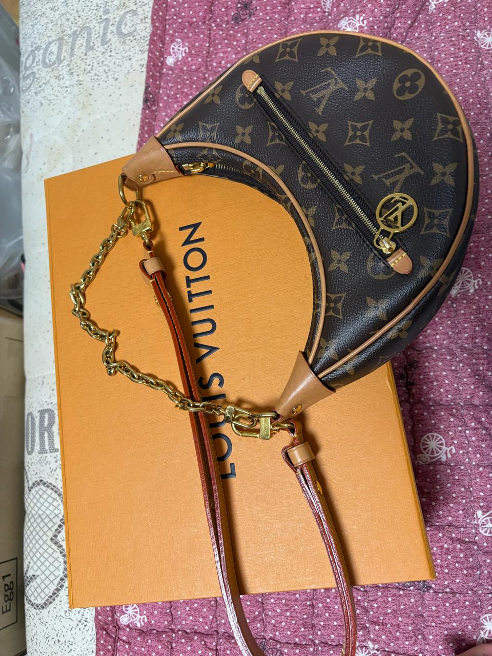 정품 루이비통 루프 호보백 감정서있음