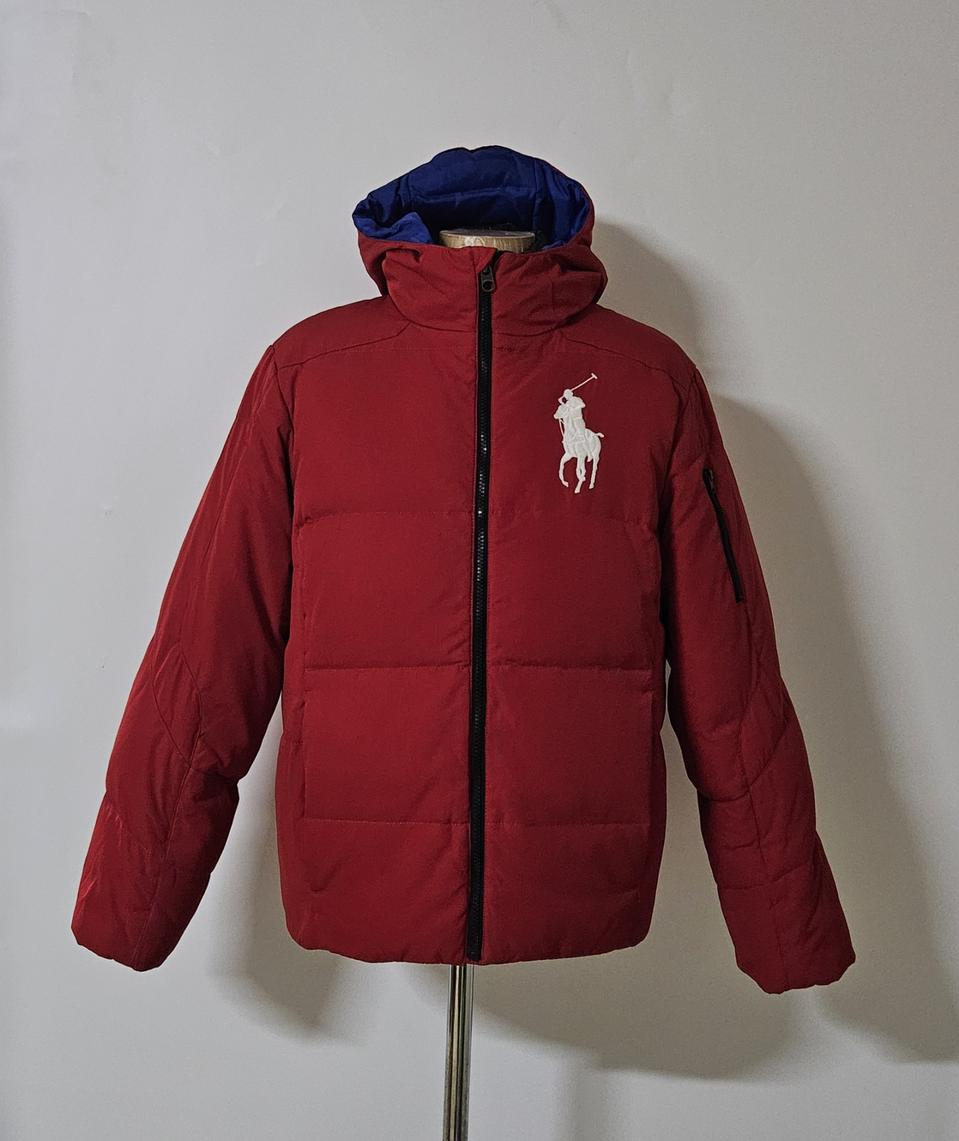 95)폴로랄프로렌 빅포니자수 다운패딩 덕다운패딩