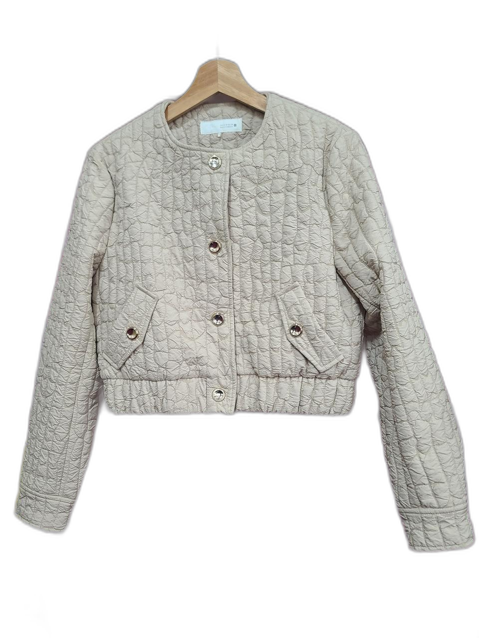 자라 퀄팅자켓M