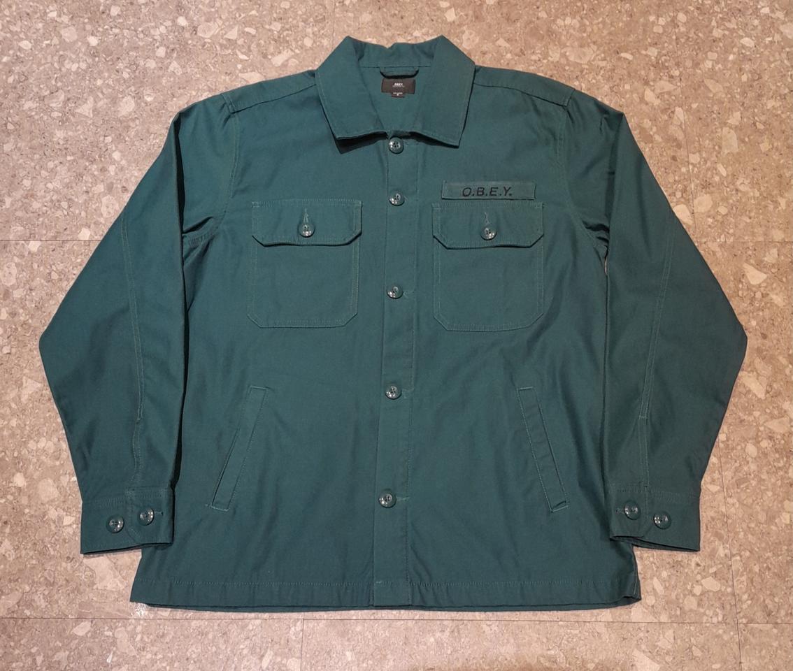 오베이 셔츠자켓 그린 (M)
