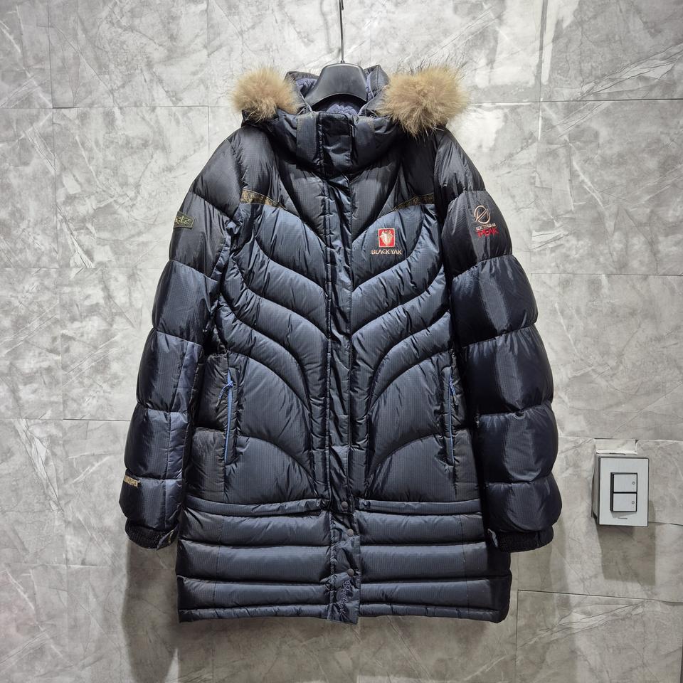 블랙야크 후드 롱다운