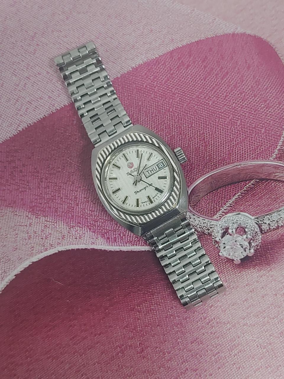 라도 샹그릴라 오토 여성용메탈시계