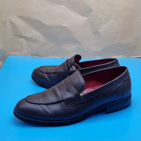 버건디서울 남성로퍼 44 280.