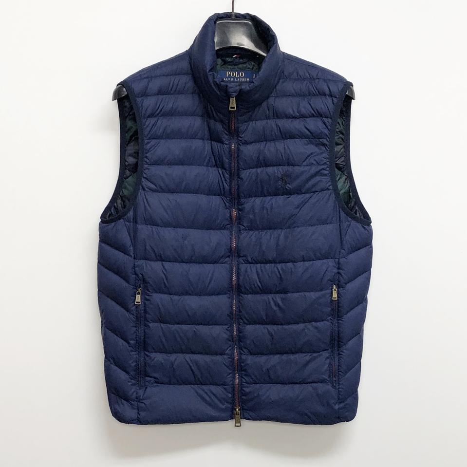 폴로 랄프로렌 다운 베스트/남성S/칠팔구제