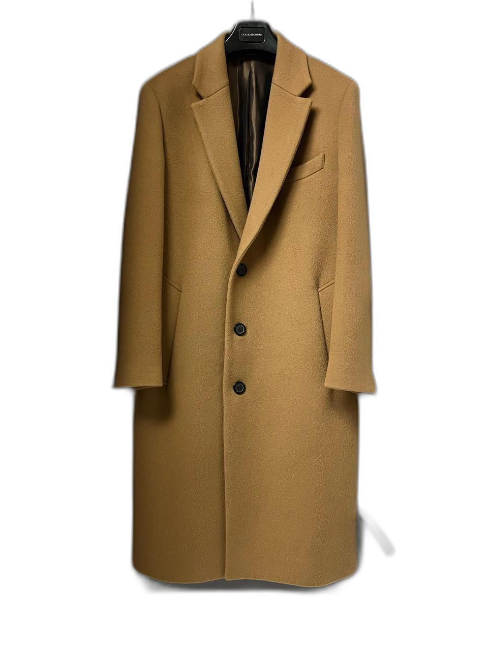 솔리드옴므 베이지 캐시미어 코트 48사이즈