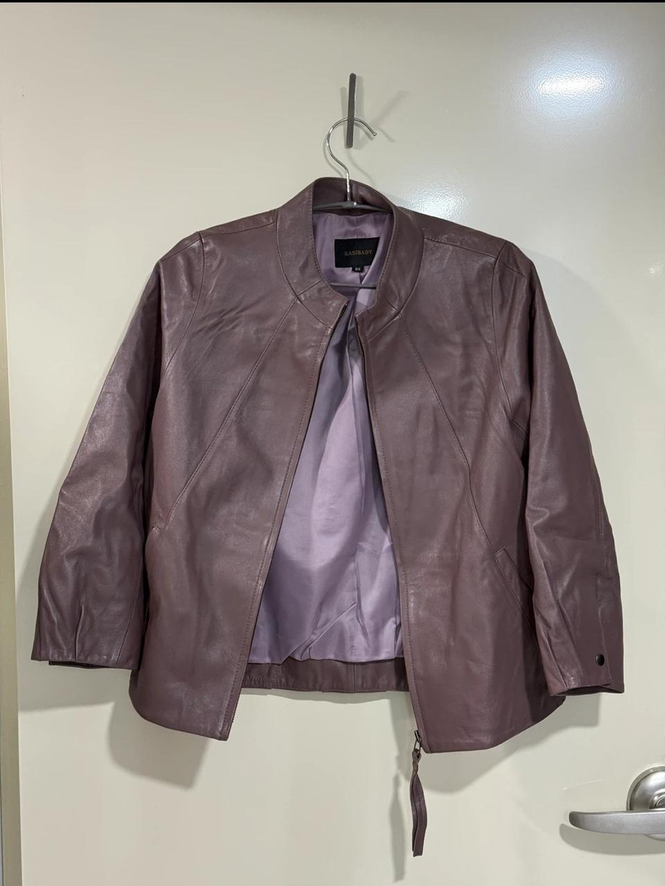 카시바디 여성 양가죽 자켓 55 새상품급