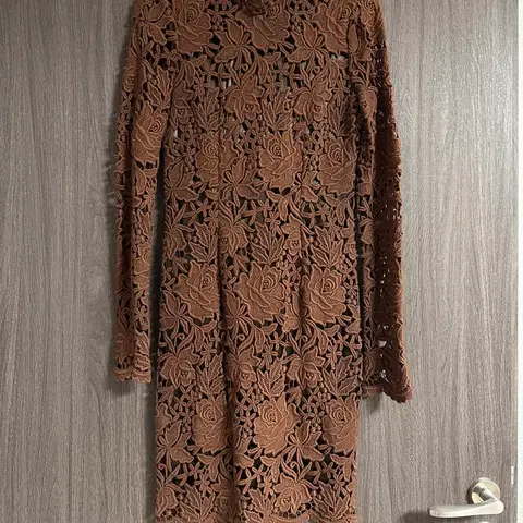 제평 레이스 롱 원피스