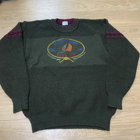 M)Element of simple life 요트 니트