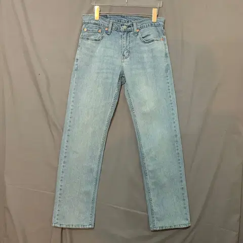 28인치 리바이스 559 스트레이트 연청 스판 데님 청바지