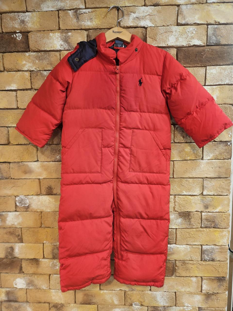 폴로 랄프로렌 키즈 빨간색 패딩