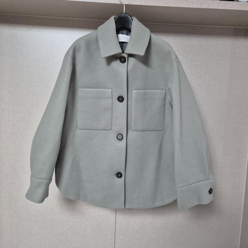 66)비지트인뉴욕 여성 포켓 숏 렝스 자켓