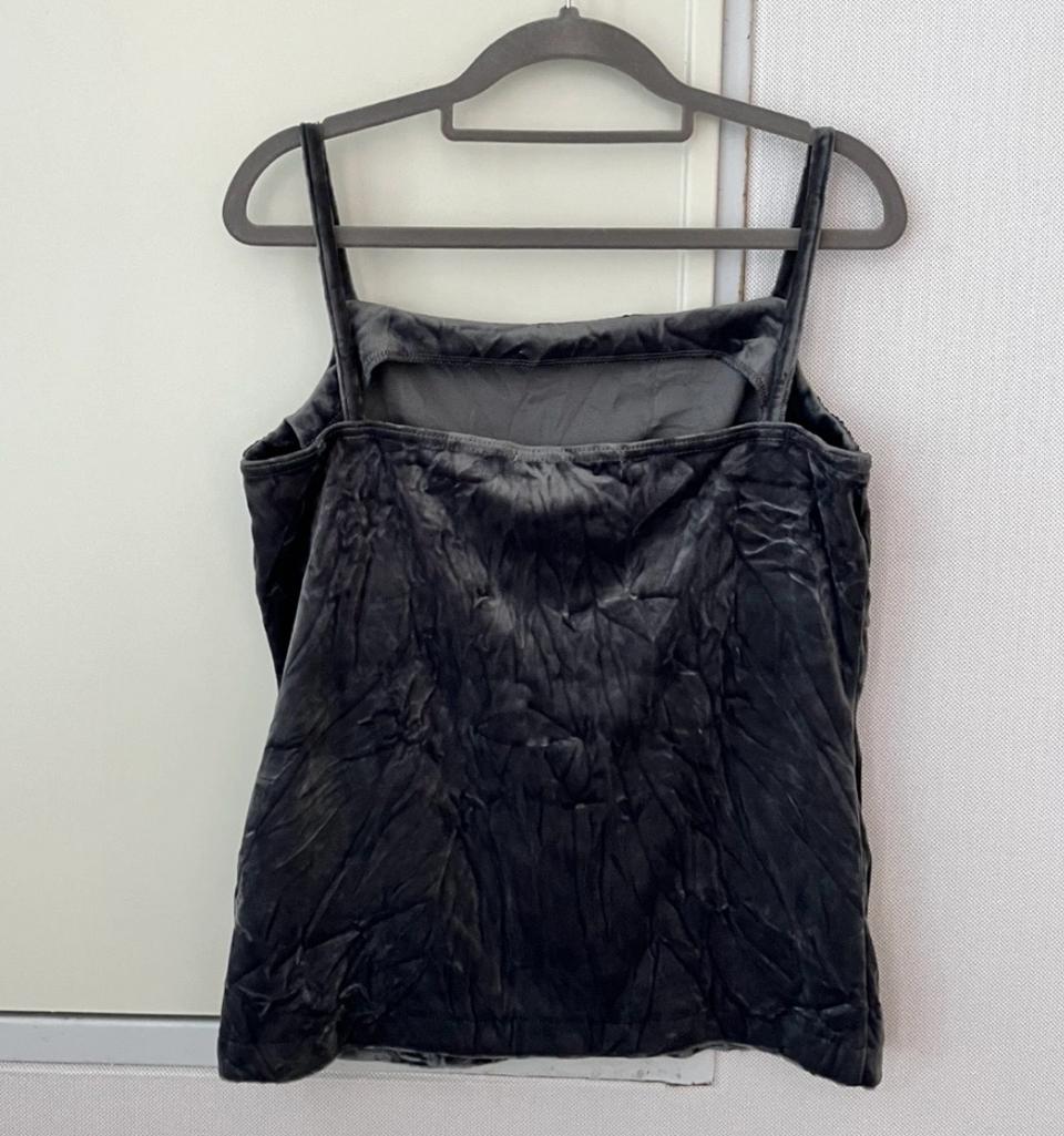 여자 나시 민소매티 탑 빈티지옷 여름옷 이쁜나시 벨벳나시 4455사이즈