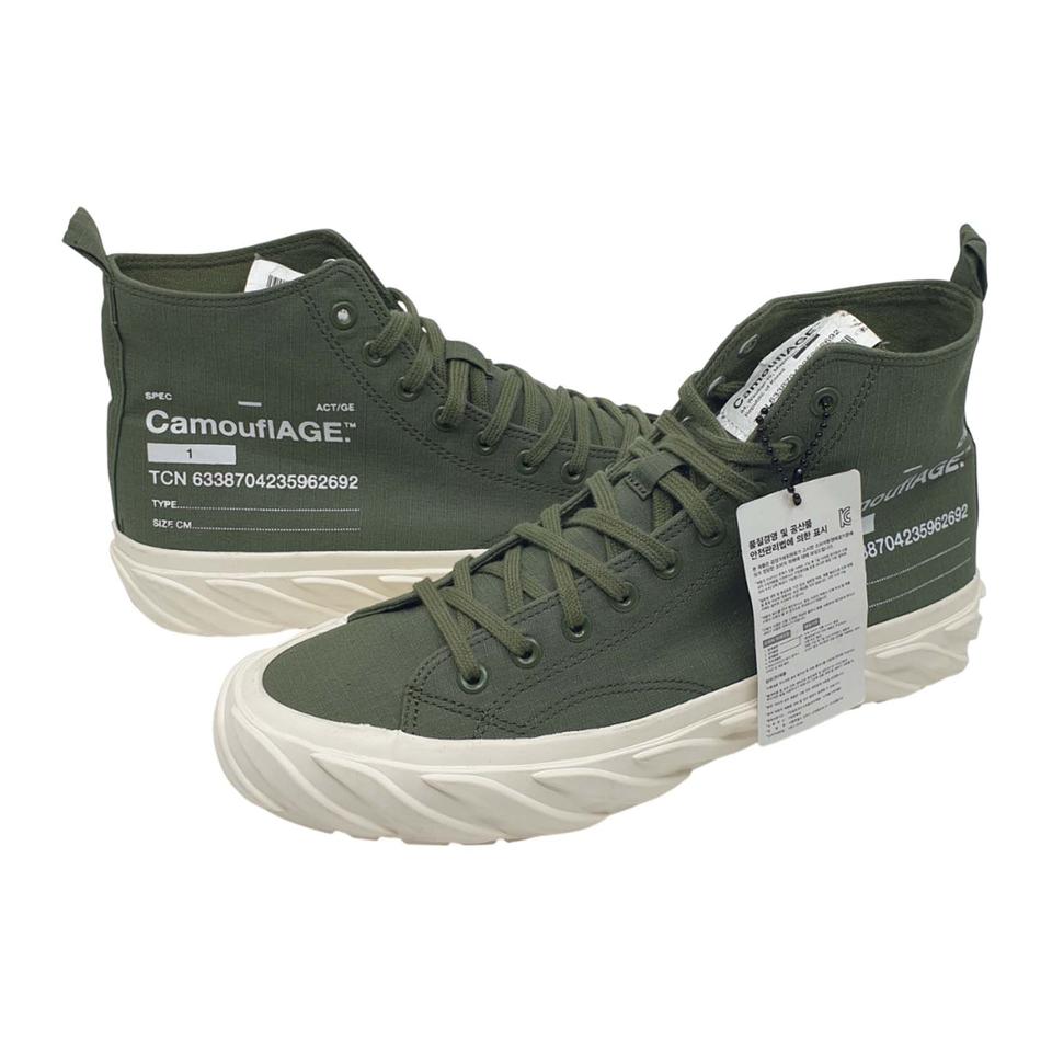 [미착용/280] 에이지 AGE 탑 세이지 캔버스화 스니커즈 