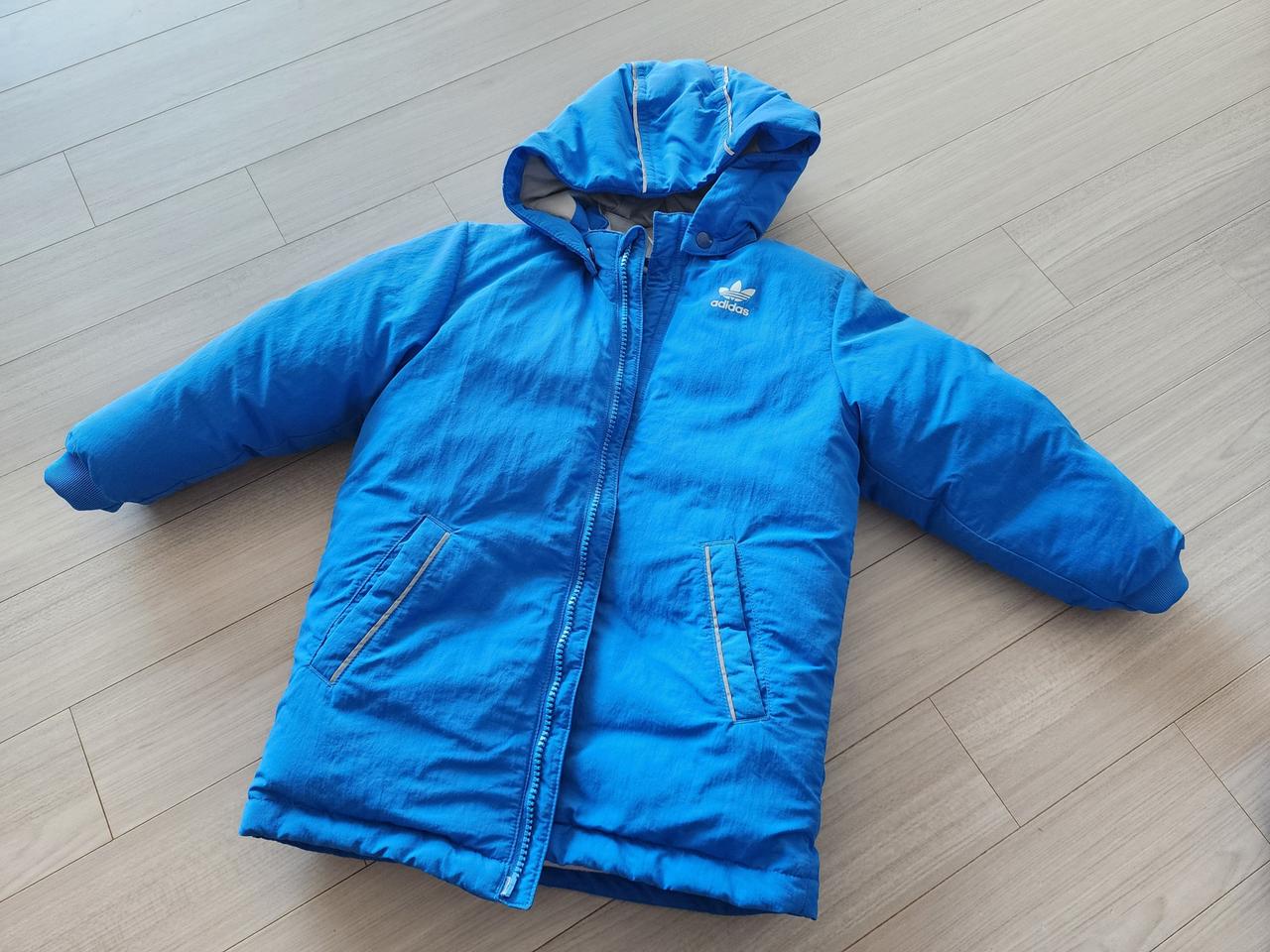 택포)아디다스  패딩/사이즈095,가슴 51센티,신장95센티