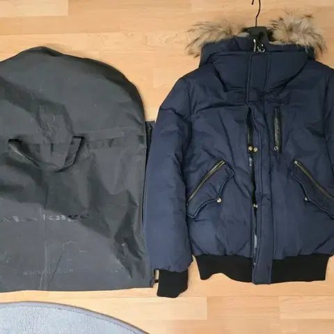 (당일발송)맥케이지 딕슨 네이비 금장 황금사이즈