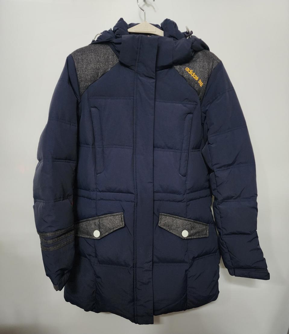 아디다스  덕다운 하프패딩 여성용 90(S)