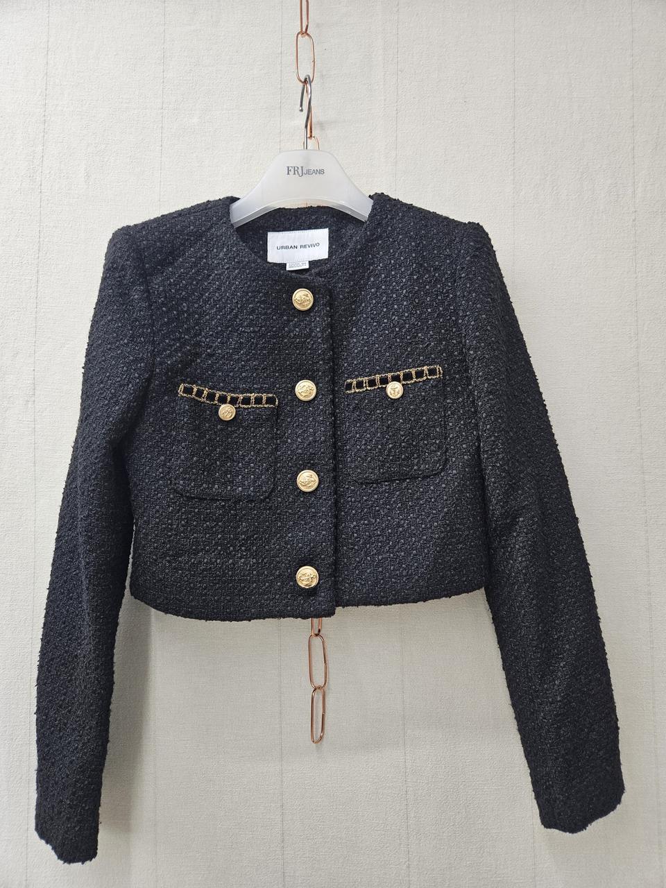 어반레비보 트위드크롭 S