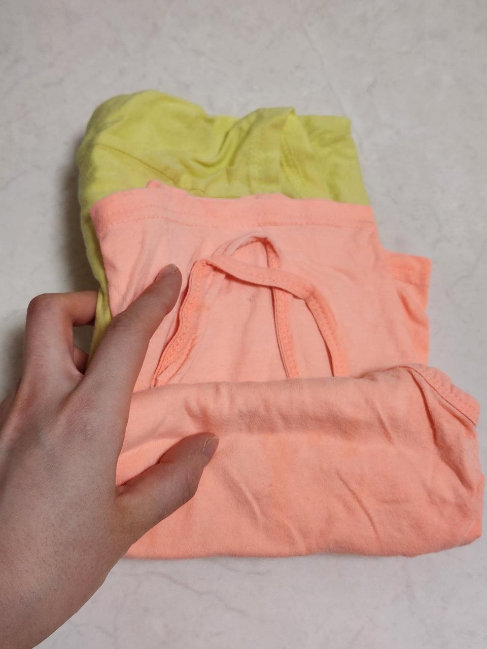 형광 나시티 두벌