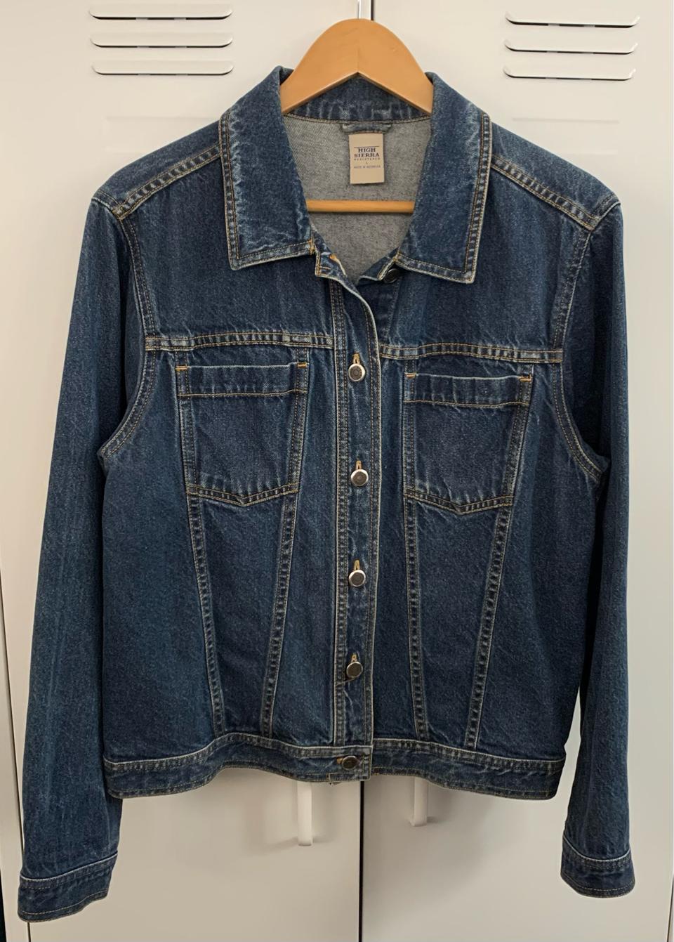 하이시에라 빈티지 청자켓