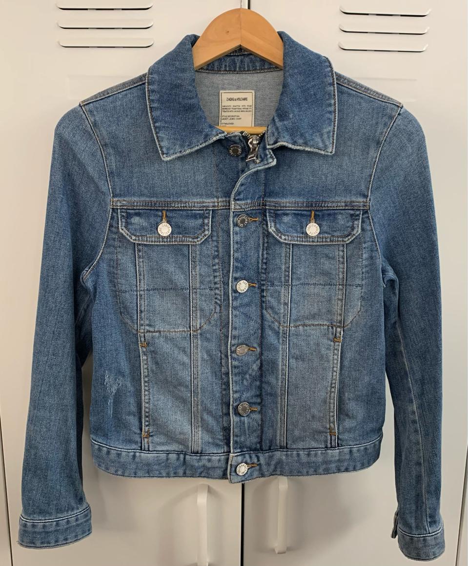 자딕앤볼테르 24ss KIOKY 데님자켓