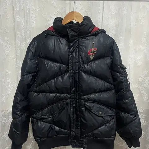 M) 아디다스 NBA 레이커스 패딩 블랙