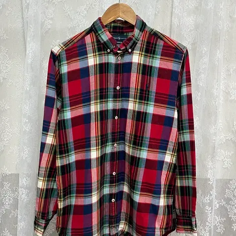 XL) 18-19Y 폴로 랄프로렌 키즈 체크 셔츠