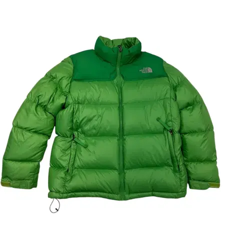 노스페이스 눕시 패딩 그린 90