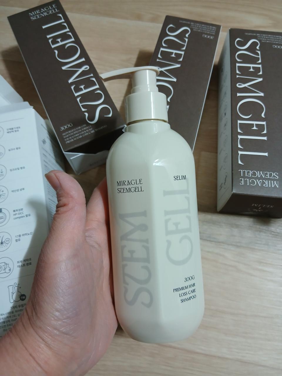 탈모완화샴푸 미라클 스템셀 올인원 300ml 새상품