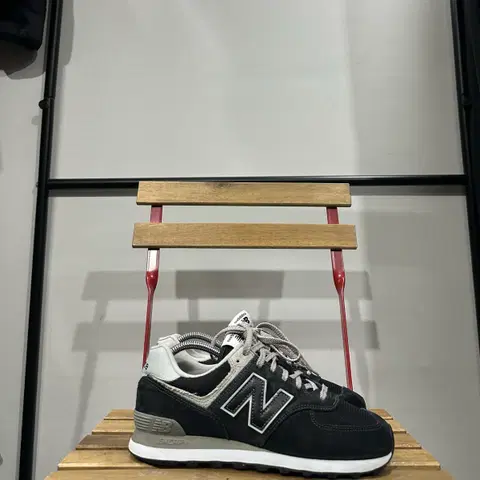 260) 뉴발란스 운동화 남성 남자 신발 574 레거시 블랙