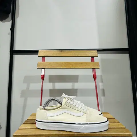 250) 반스 운동화 남녀공용 신발 올드스클 뮬 베이지