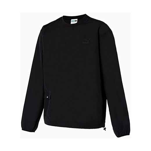 푸마 우븐 맨투맨 XL 회색 ,블랙