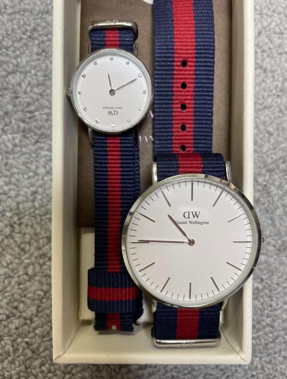 다니엘 웰링턴 커플시계 2개
