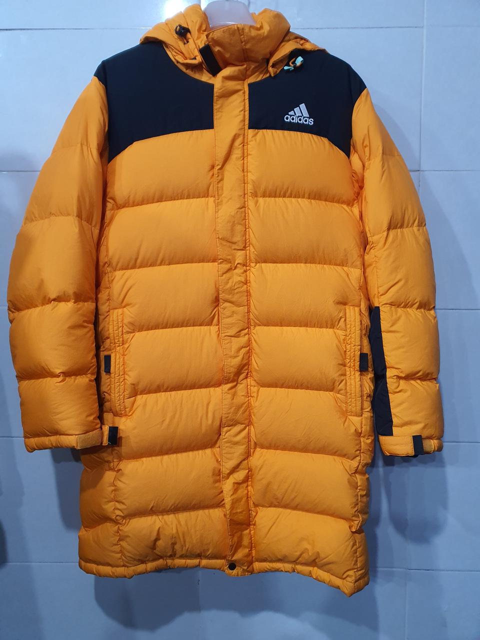 아디다스 구스 롱패딩