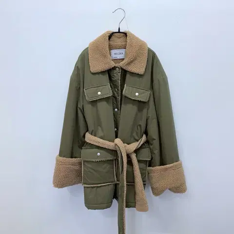 헬더 시어링 사파리 야상코트