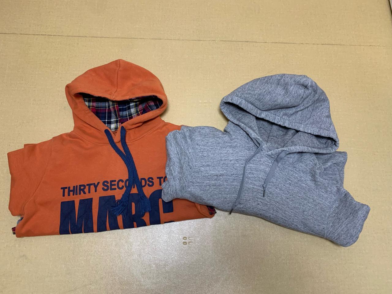 S사이즈 후드티 2벌 일괄 택포 18,000