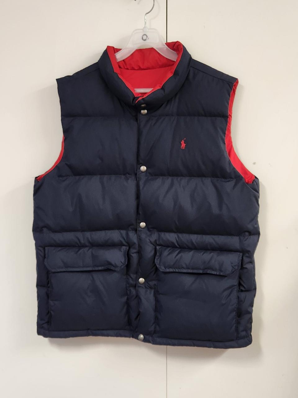 폴로 랄프로렌 양면 패딩 조끼 XL 18-20 (95-100추천)