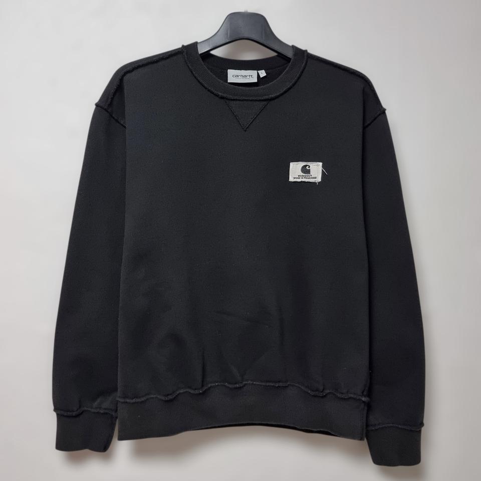 칼하트WIP 웍스아웃 10주년 콜라보 기모 맨투맨 100