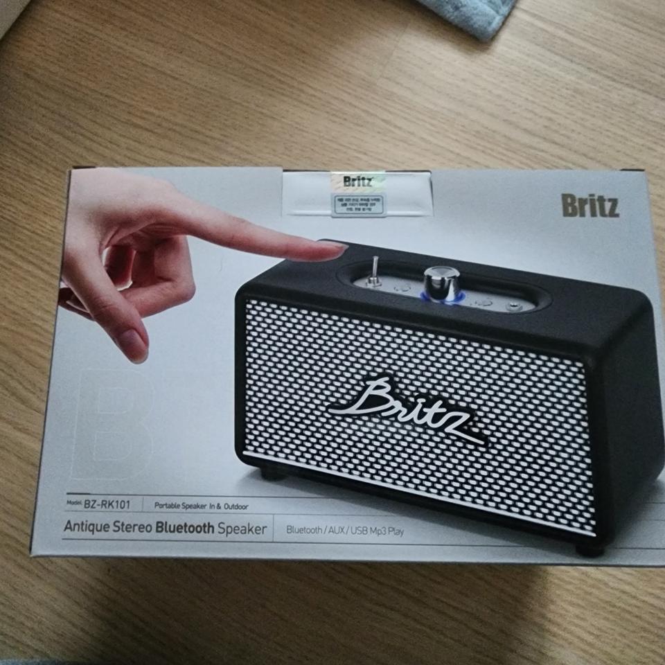 브리츠 BZ-RK101 TWS 휴대용 무선 블루투스 스피커 30W고출력