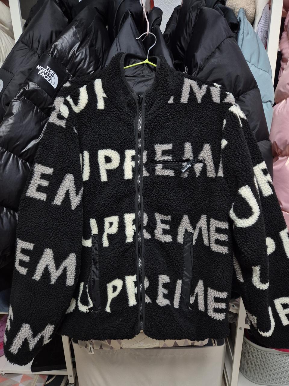 슈프림 리버서블 플리스자켓(L)