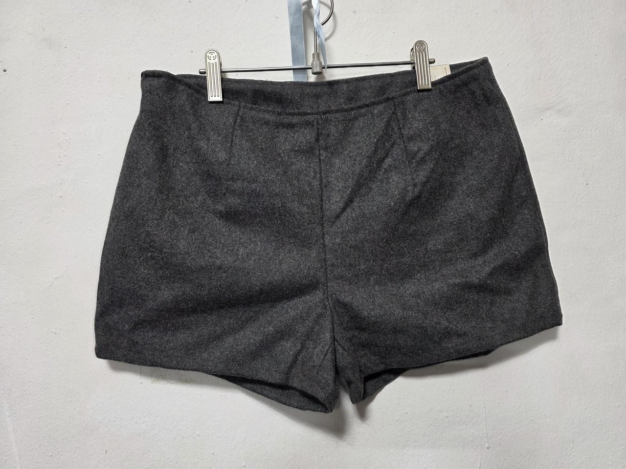 여성 모직 반바지 핫팬츠 숏팬츠 2색상