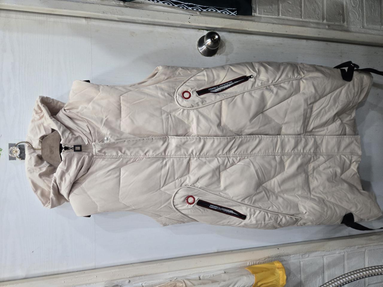 ((FREE사이즈)) 여성 롱 후드 패딩조끼! 짱 따뜻하고 이뻐요!~