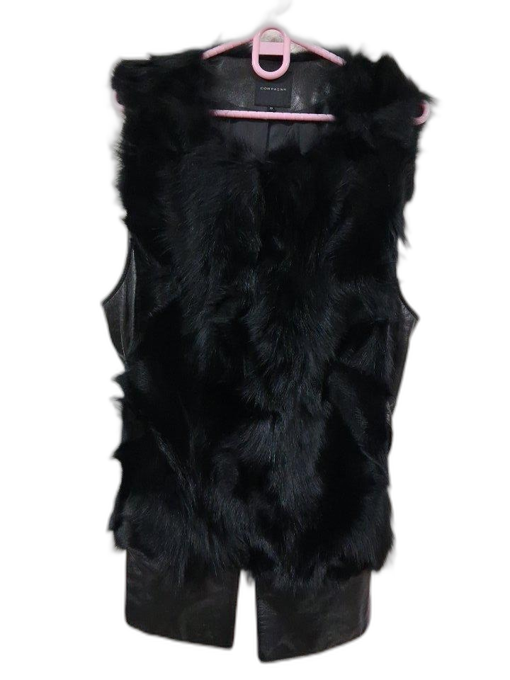 COMPAGNA 여우털 양가죽 조끼 77