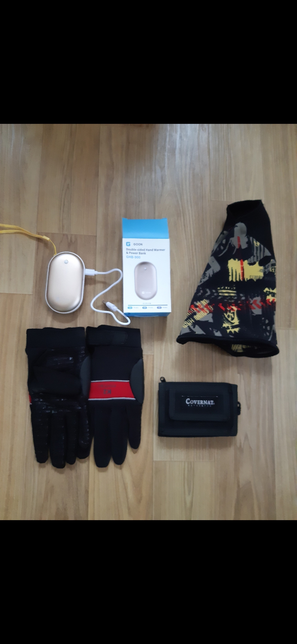 k2장갑 GOON 손난로 커버낫지갑 넥워모