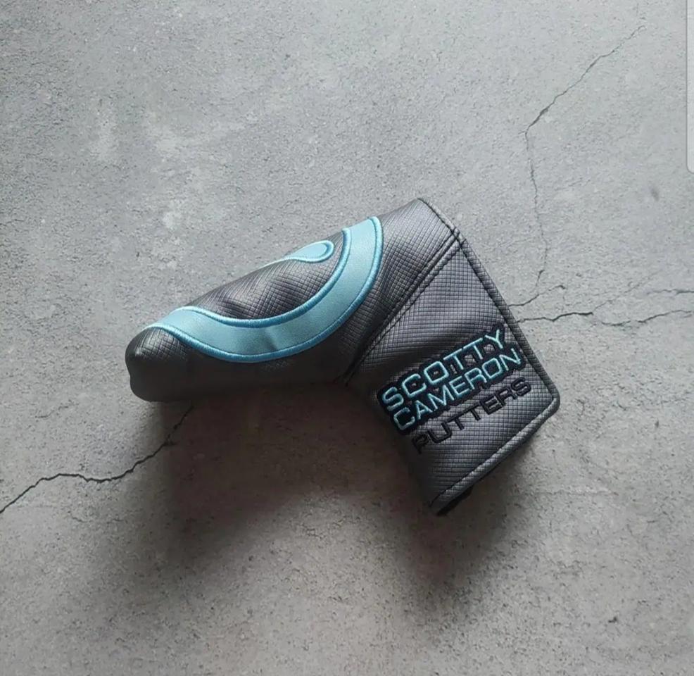 블레이드(일자)전용 써클티 스카이블루  퍼터 커버 골프 스카티 카메론